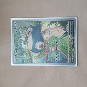 Snorlax from 151 Pokemon Cards